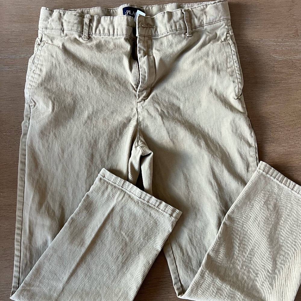 Boys Khaki Uniform Pants